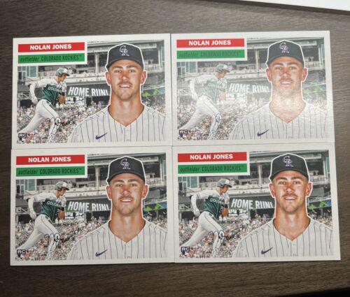 Nolan Jones #36 Baseball Cards 2023 Topps Archives