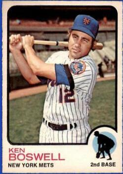 Ken Boswell #87 1973 O-Pee-Chee Baseball