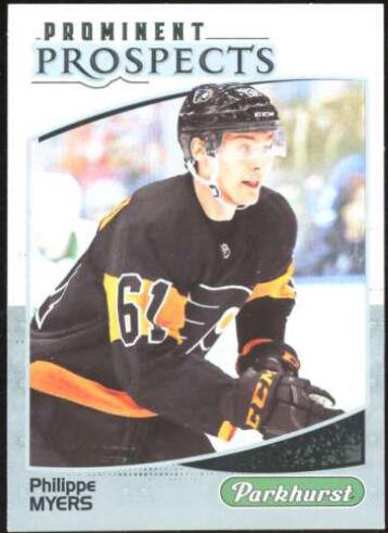 Philippe Myers #PP-22 Hockey Cards 2019 Parkhurst Prominent Prospects