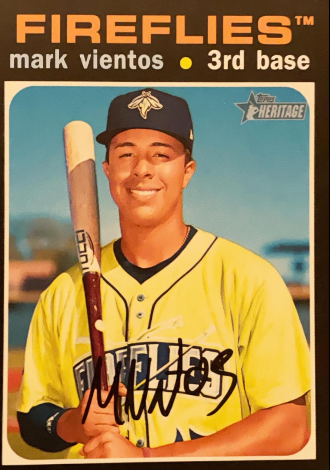 Mark Vientos #60 Baseball Cards 2020 Topps Heritage Minor League