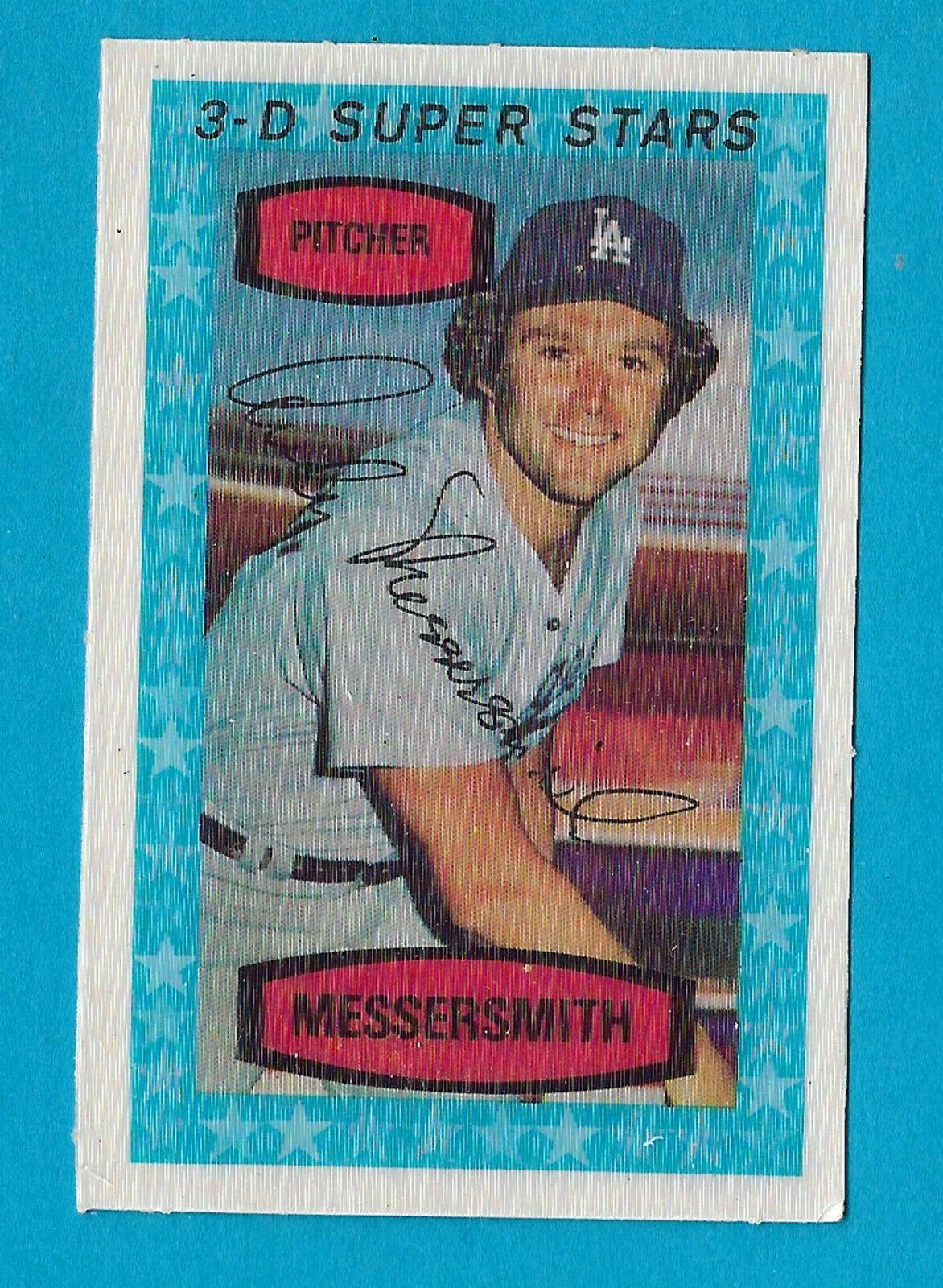 Andy Messersmith #30 Baseball Cards 1975 Kellogg's