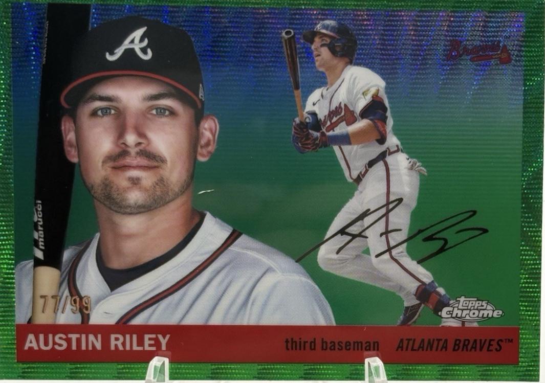 2025 Austin Riley [Green Wave Refractor] #20