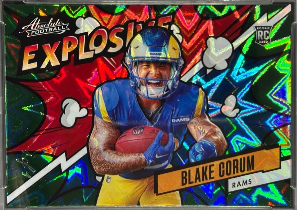 Blake Corum [Green] #EX-BCM