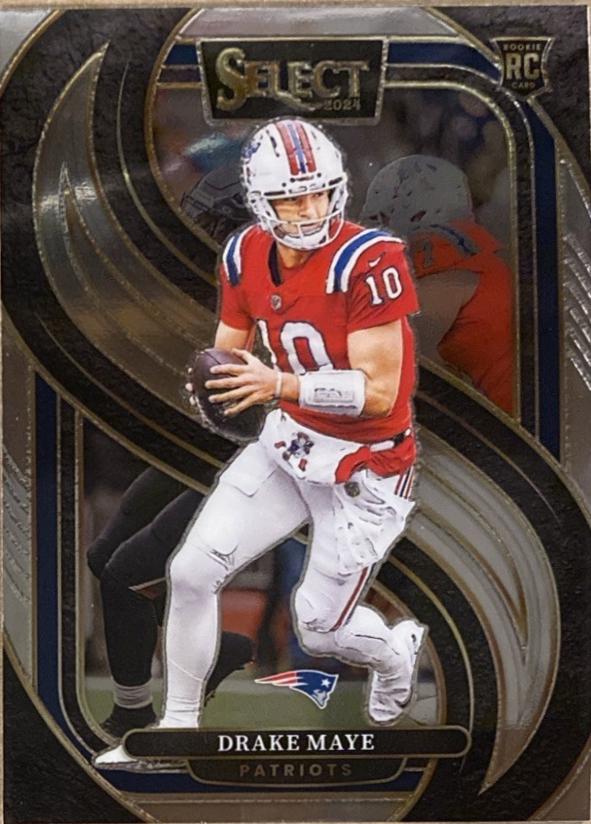 Drake Maye #113 Football Cards 2024 Panini Select