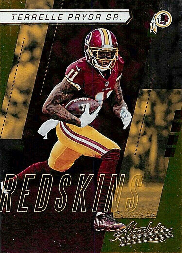 Terrelle Pryor Sr. #7 Football Cards 2017 Panini Absolute