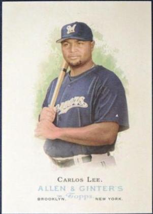 Carlos Lee #238 2006 Topps Allen & Ginter Baseball