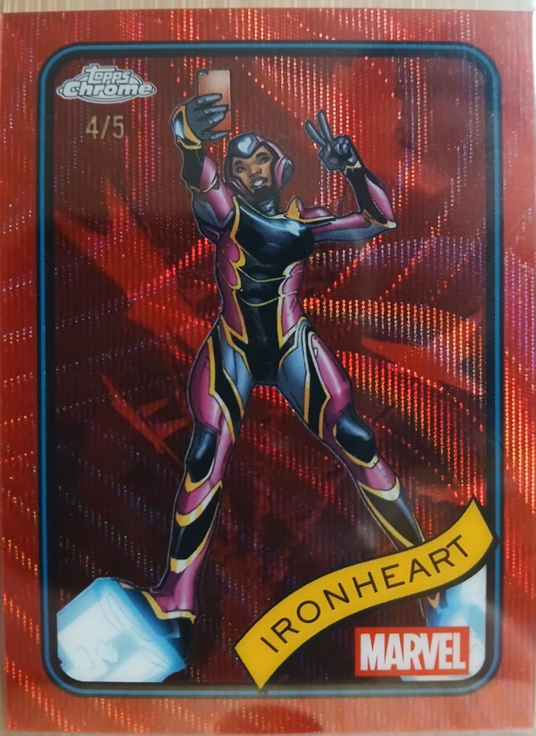Ironheart Red Wave Refractor