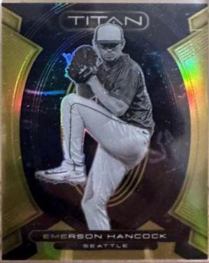 Emerson Hancock #12 2023 Panini Chronicles Baseball Titan