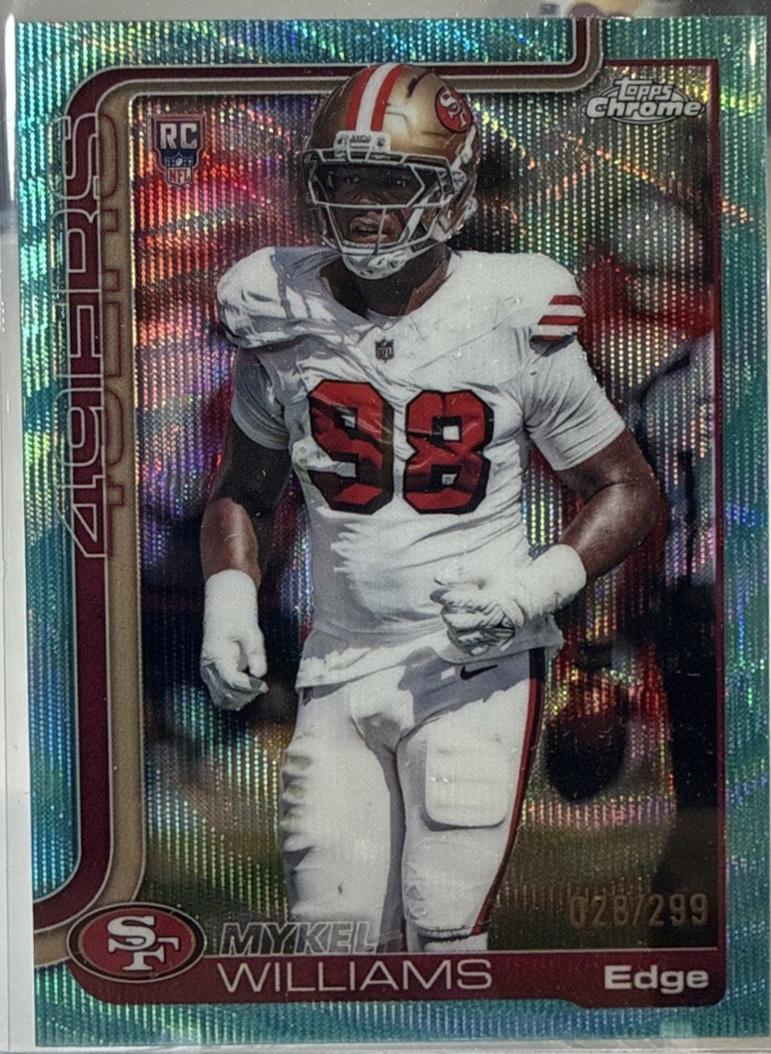 Mykel Williams [Aqua Refractor] #352