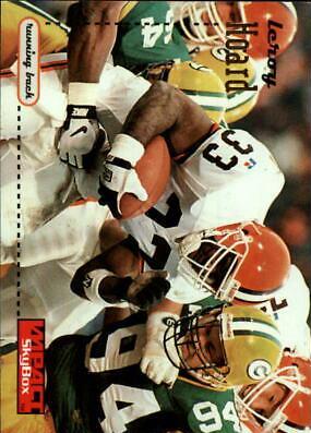 Leroy Hoard #11 Football Cards 1996 Skybox Impact