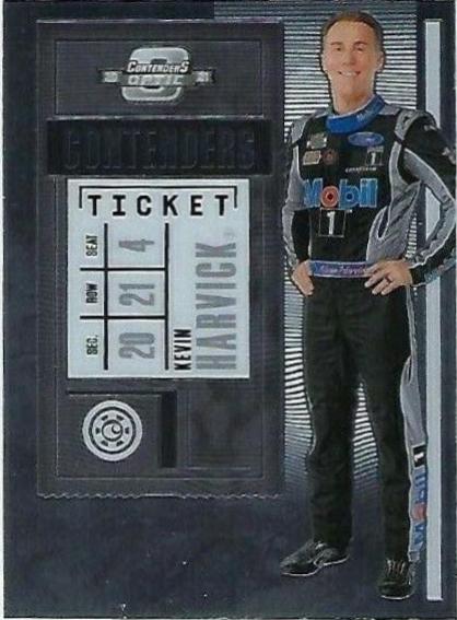 Kevin Harvick #2 Racing Cards 2021 Panini Chronicles NASCAR Contenders Optic