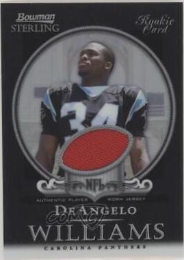 DeAngelo Williams [Jersey Black Refractor] #BS-DW