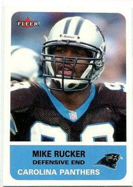 Mike Rucker #26 2002 Fleer Football