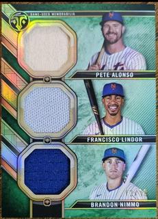 Pete Alonso / Francisco Lindor / Brandon Nimmo