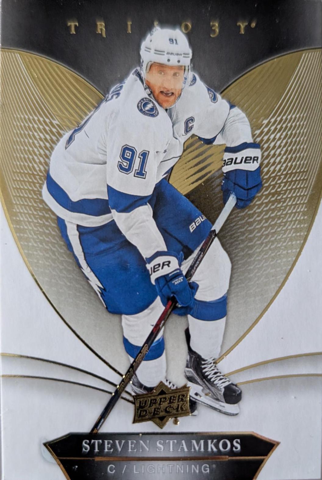 Steven Stamkos #17 Hockey Cards 2019 Upper Deck Trilogy