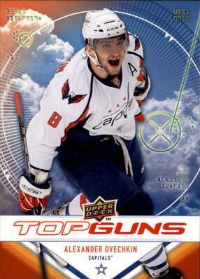 Alexander Ovechkin #TG7 Hockey Cards 2009 Upper Deck Top Guns