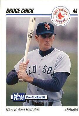 Bruce Chick #204 Baseball Cards 1992 Skybox AA