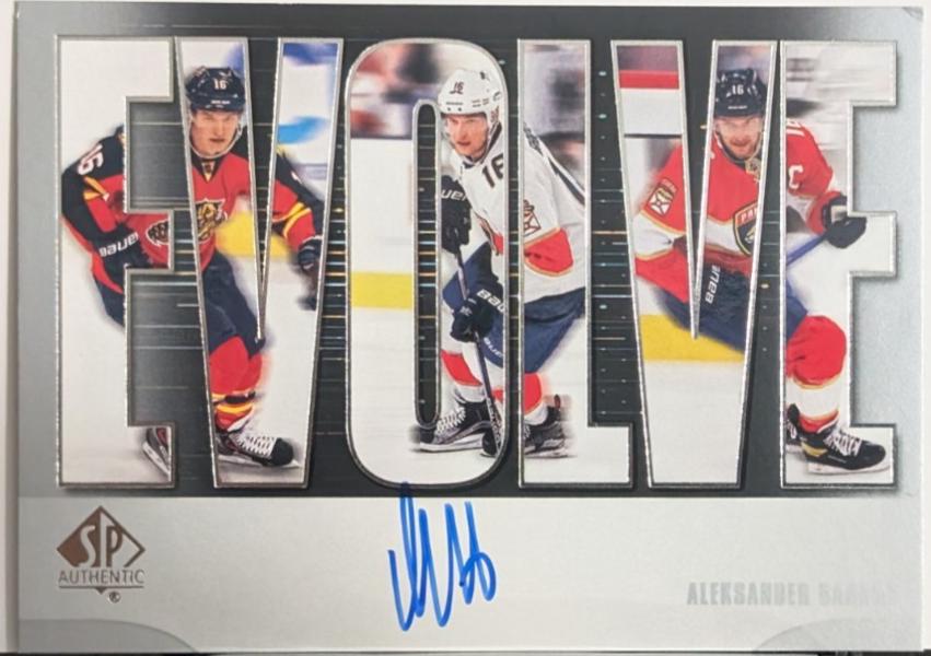 Aleksander Barkov #E-AB 2023 Sp Authentic Evolve Autograph Hockey