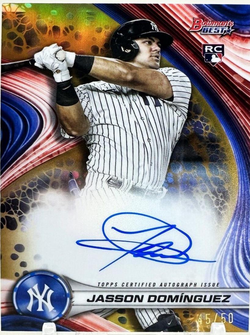 Jasson Dominguez [Gold Refractor] #B24-JD