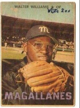 Walter Williams #33 Baseball Cards 1967 Venezuela Topps