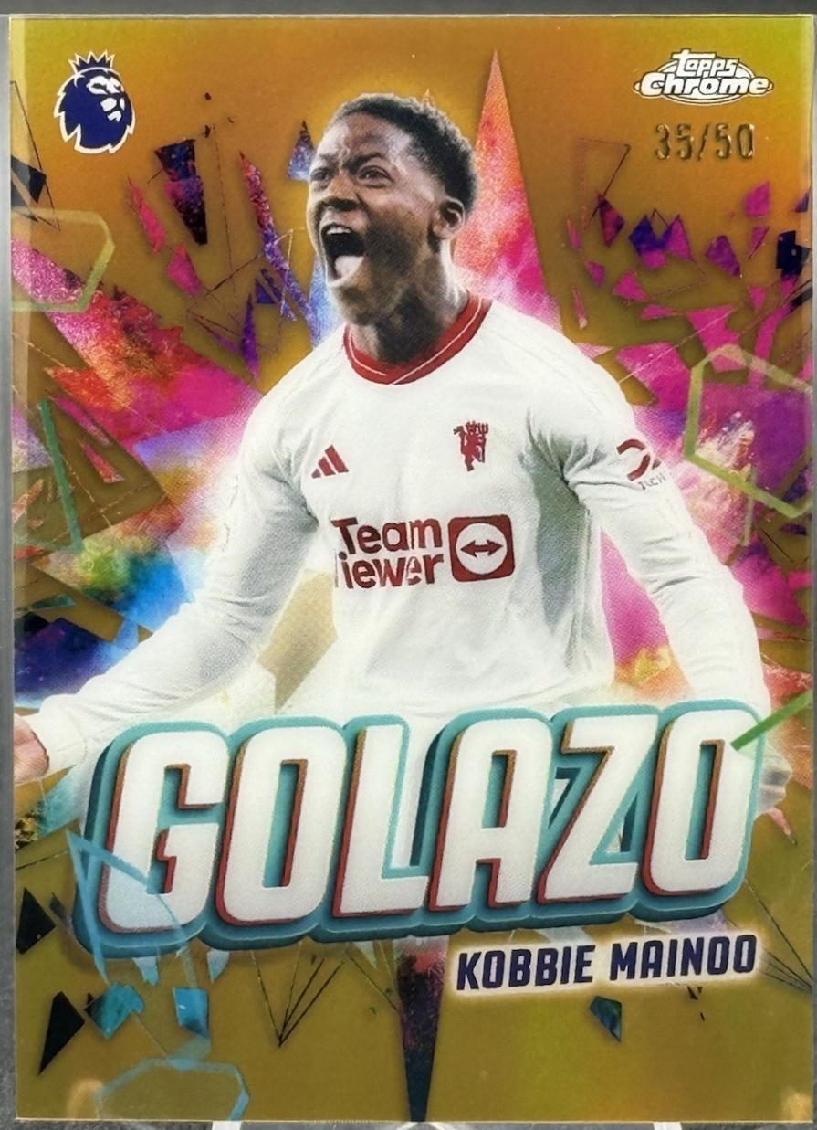 Kobbie Mainoo [Gold] #GZ-5 Prices | 2026 Topps Chrome Premier