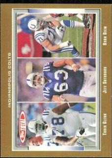 Jeff Saturday, Tarik Glenn, Ryan Diem