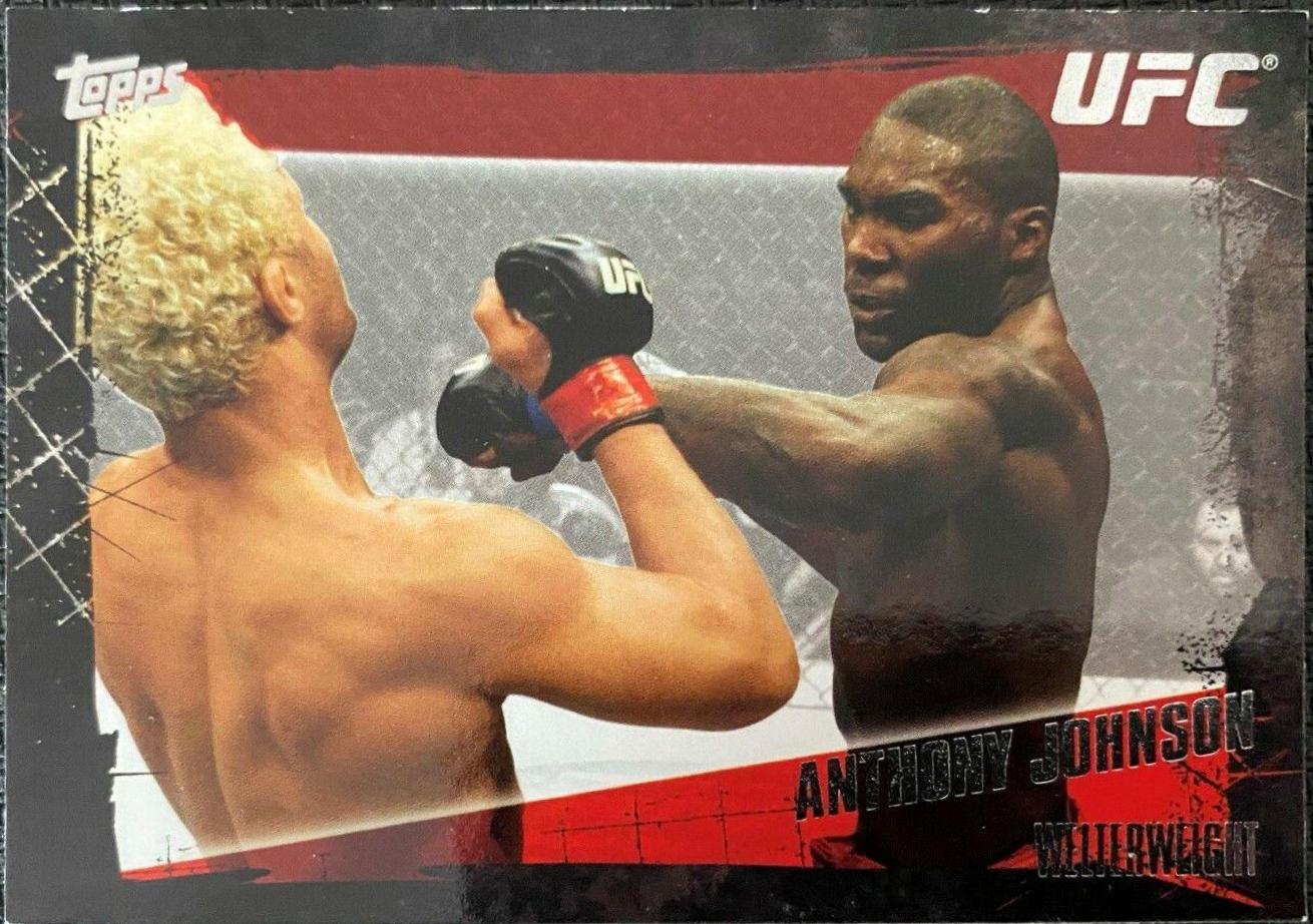 Anthony Johnson #46 Ufc Cards 2010 Topps UFC