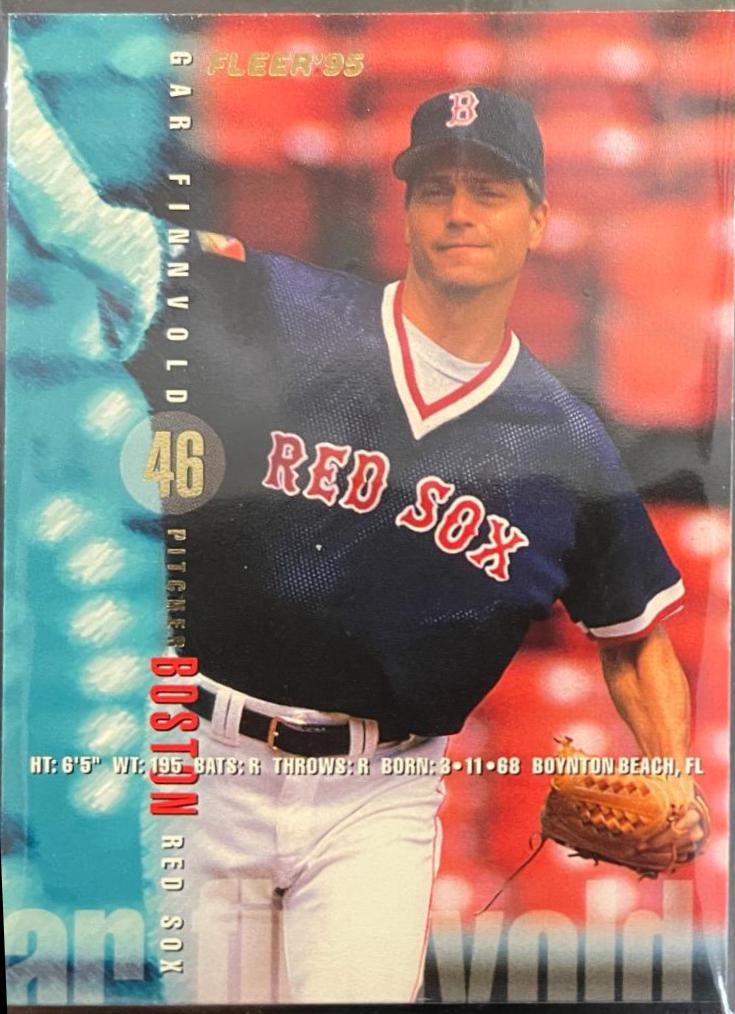 Gar Finnvold #29 Baseball Cards 1995 Fleer