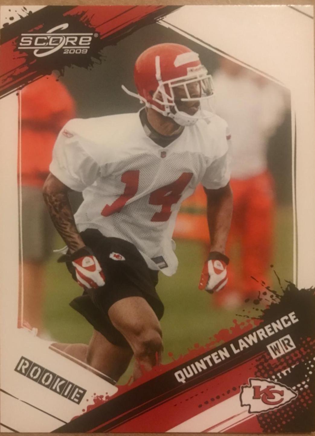 Quinten Lawrence #386 Football Cards 2009 Panini Score