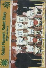 LeBron James [Gold] #5 Basketball Cards 2003 Saint Vincent Saint Mary High School Prices