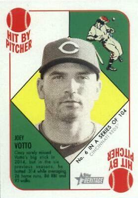 Joey Votto #6 Baseball Cards 2015 Topps Heritage '51 Collection