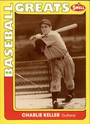 Charlie Keller #48 Baseball Cards 1991 Swell Greats