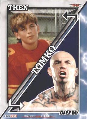 Tomko #60 Wrestling Cards 2008 TriStar TNA Cross the Line