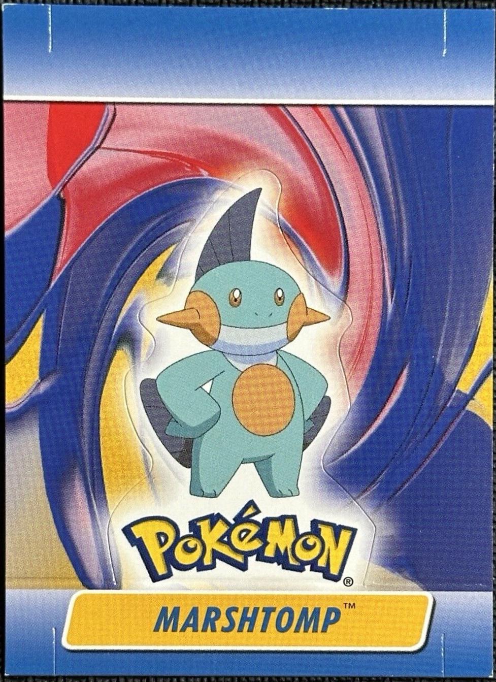 Marshtomp #6 Pokemon 2004 Topps Advanced Challenge Pop Up