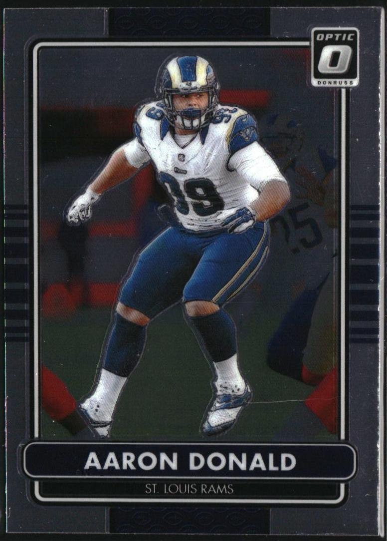 Aaron Donald #20 Football Cards 2024 Panini Donruss Optic Retro Series