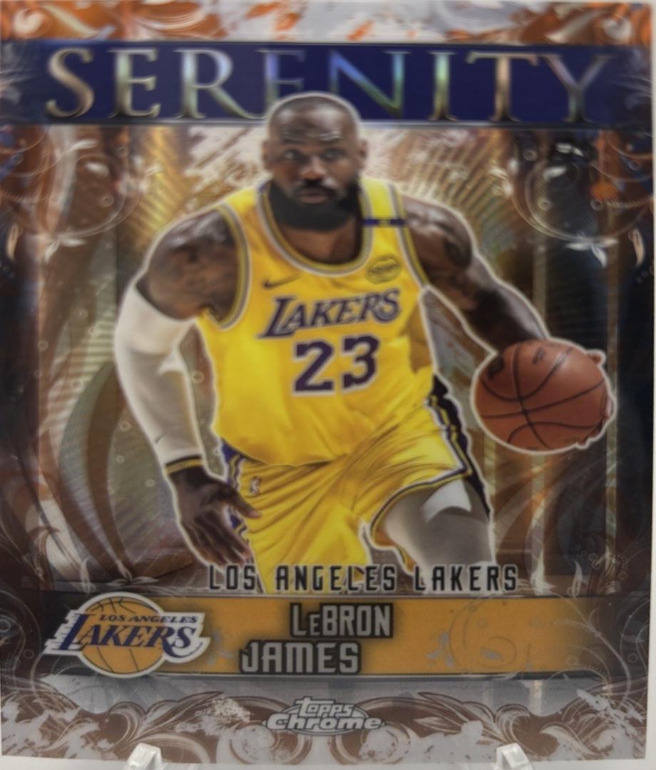 LeBron James [Orange Refractor] #SY-2