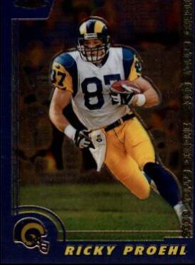 Ricky Proehl #4 Football Cards 2000 Topps Chrome