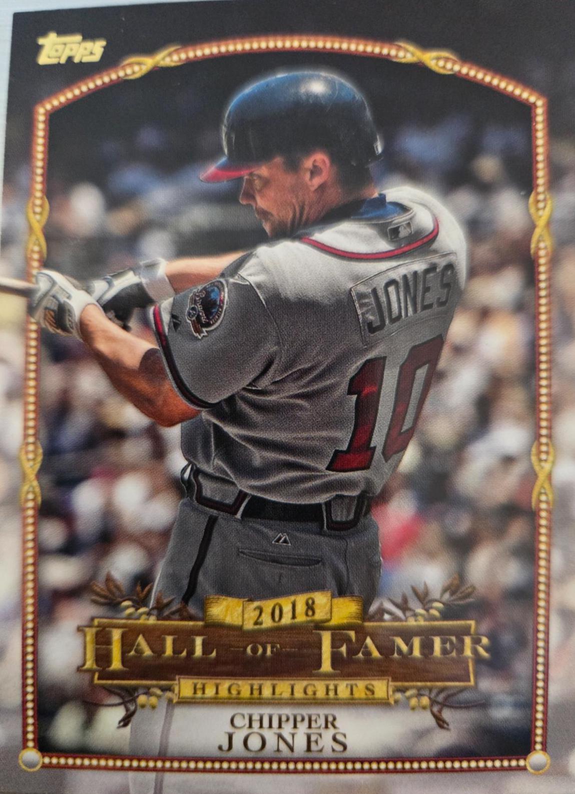 Chipper Jones #HFH-6