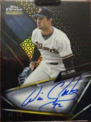Will Clark [Gold Refractor] #CBA-WC