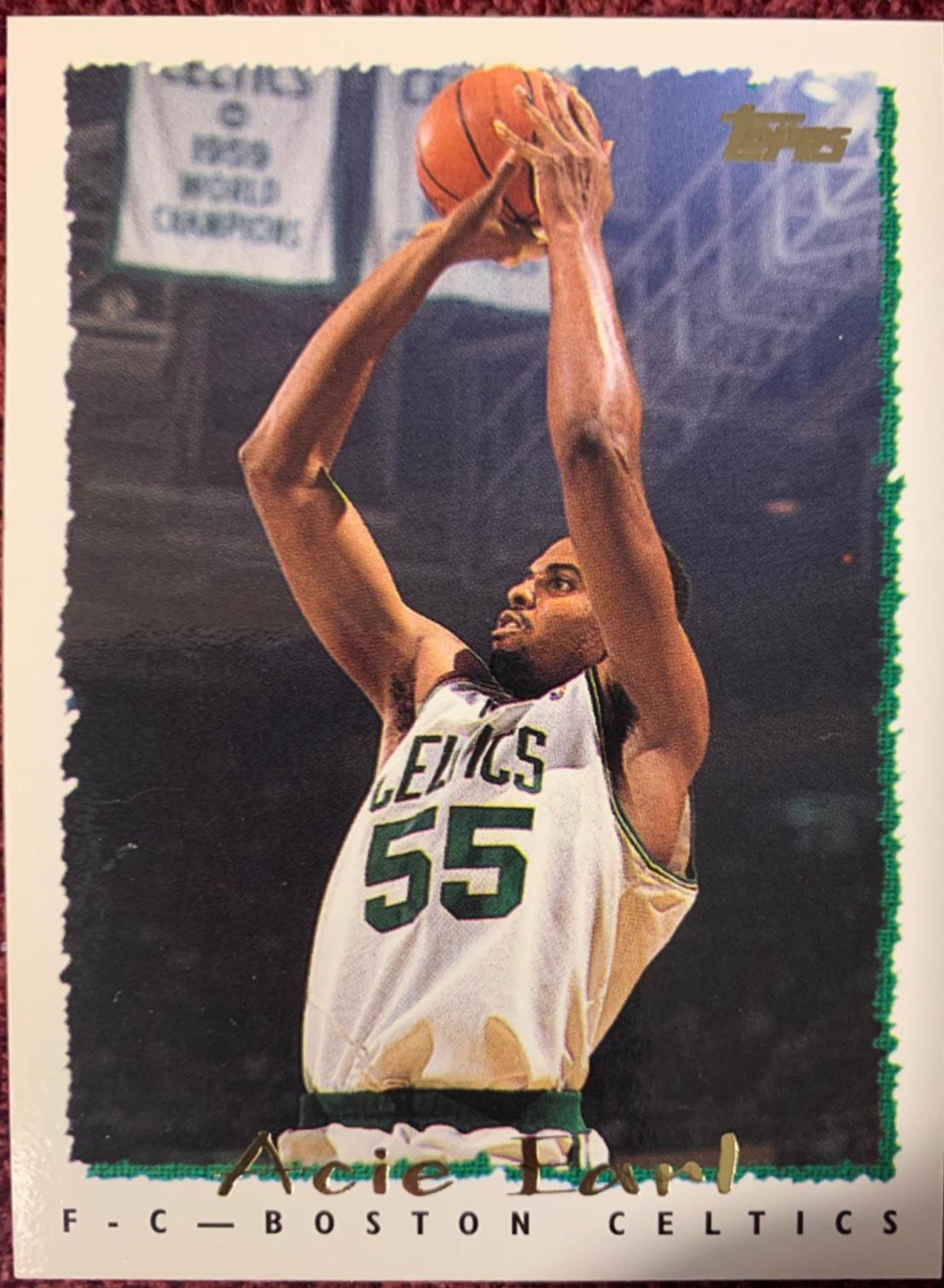 Acie Earl #261 Basketball Cards 1994 Topps
