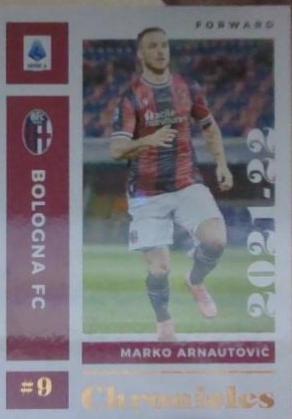 Marko Arnautovic #7 2021 Panini Chronicles Serie A
