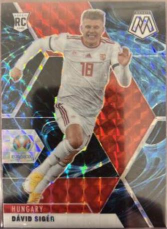David Siger #51 Soccer Cards 2021 Panini Mosaic UEFA Euro 2020