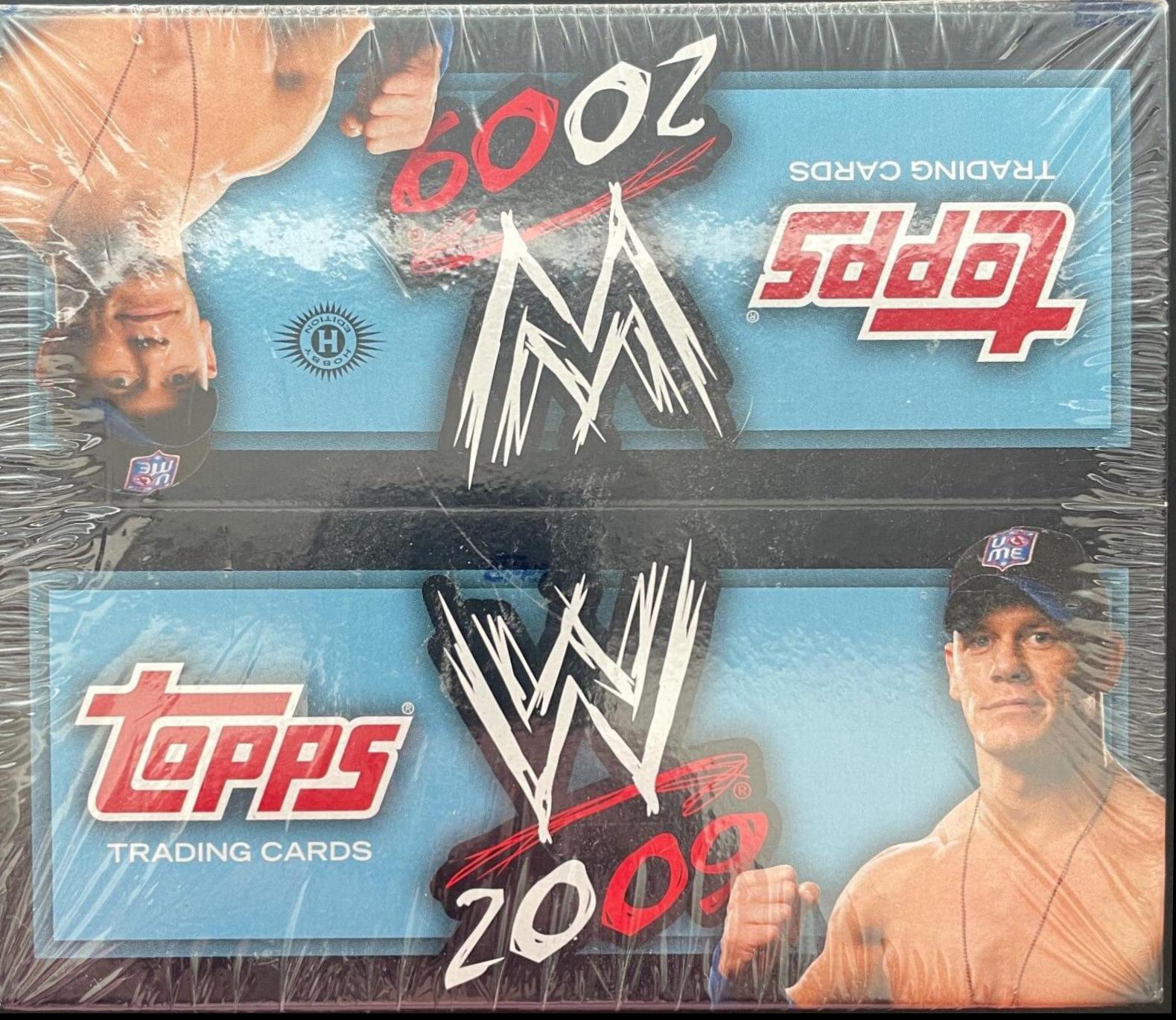Hobby Box Wrestling Cards 2009 Topps WWE