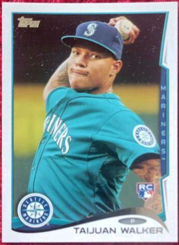 Taijuan Walker #56 Baseball Cards 2014 Topps