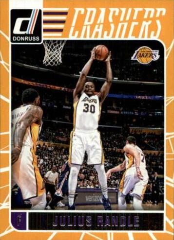 Julius Randle #10 Basketball Cards 2016 Panini Donruss Crashers