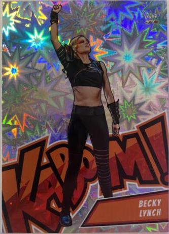 Becky Lynch #25 Wrestling Cards 2023 Panini Revolution WWE Kaboom