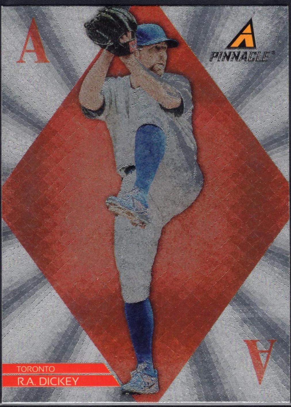 R.A. Dickey #A6 Baseball Cards 2013 Panini Pinnacle Aces