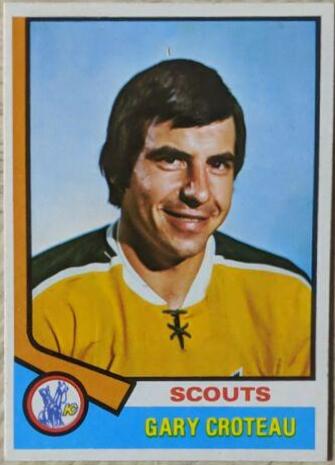 Gary Croteau #36 Hockey Cards 1974 O-Pee-Chee