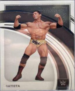 Batista #28 Wrestling Cards 2022 Panini Immaculate WWE
