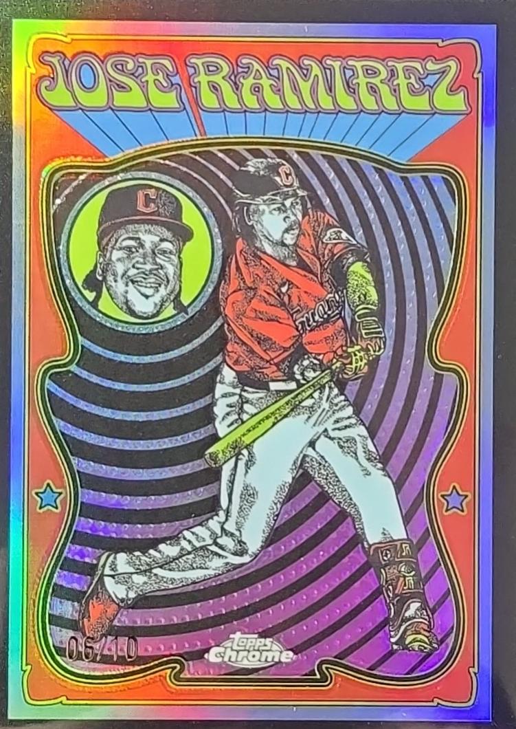 Jose Ramirez #UV-9 Prices | 2025 Topps Chrome Ultra Violet All